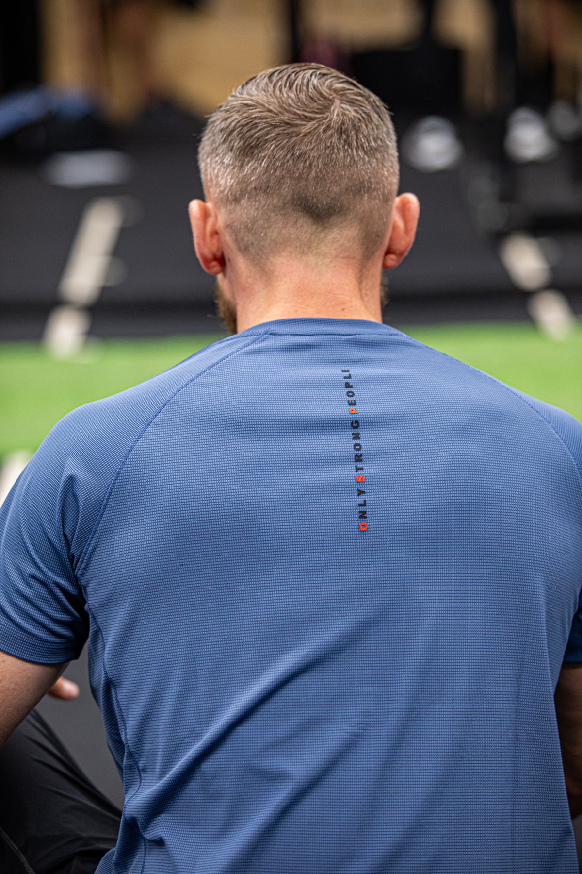 T-shirt Training bleu