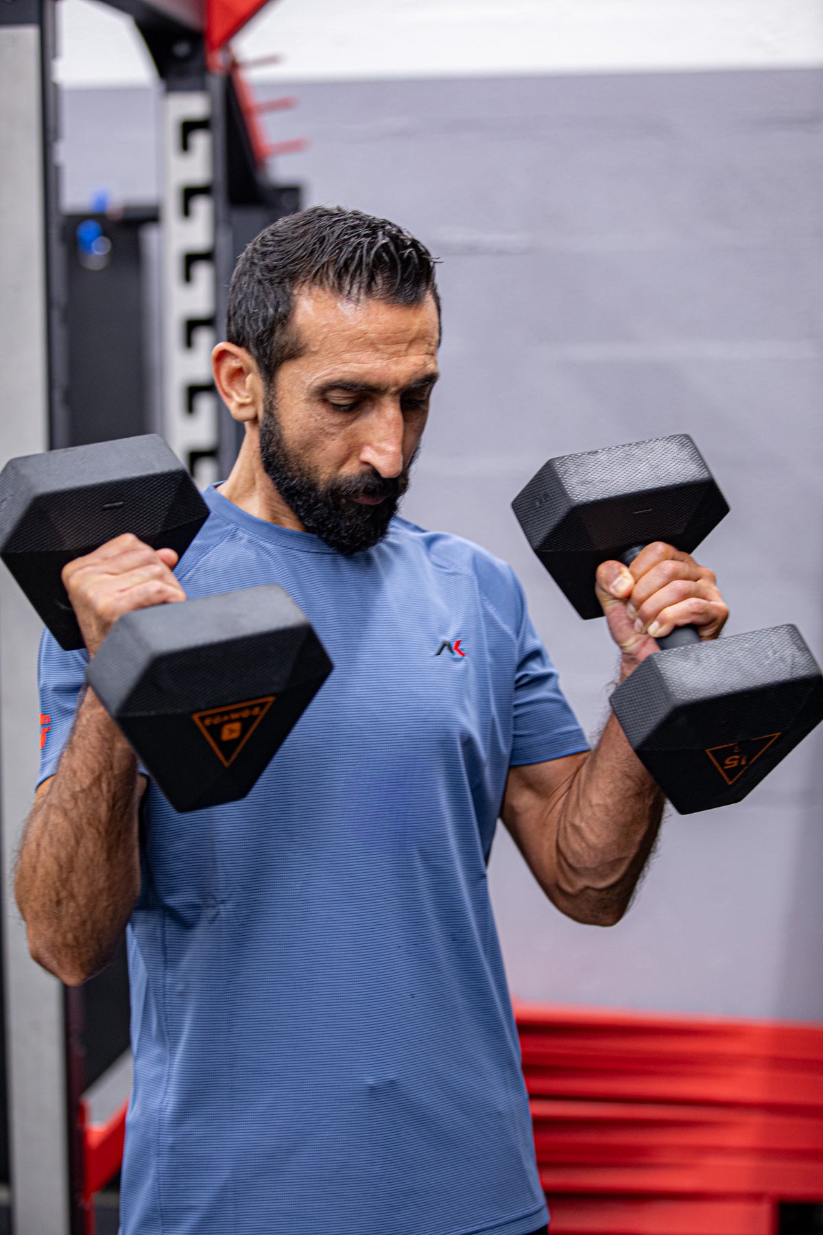 T-shirt Training bleu